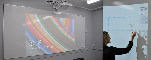 Preferred Whiteboard for Interactive Projectors